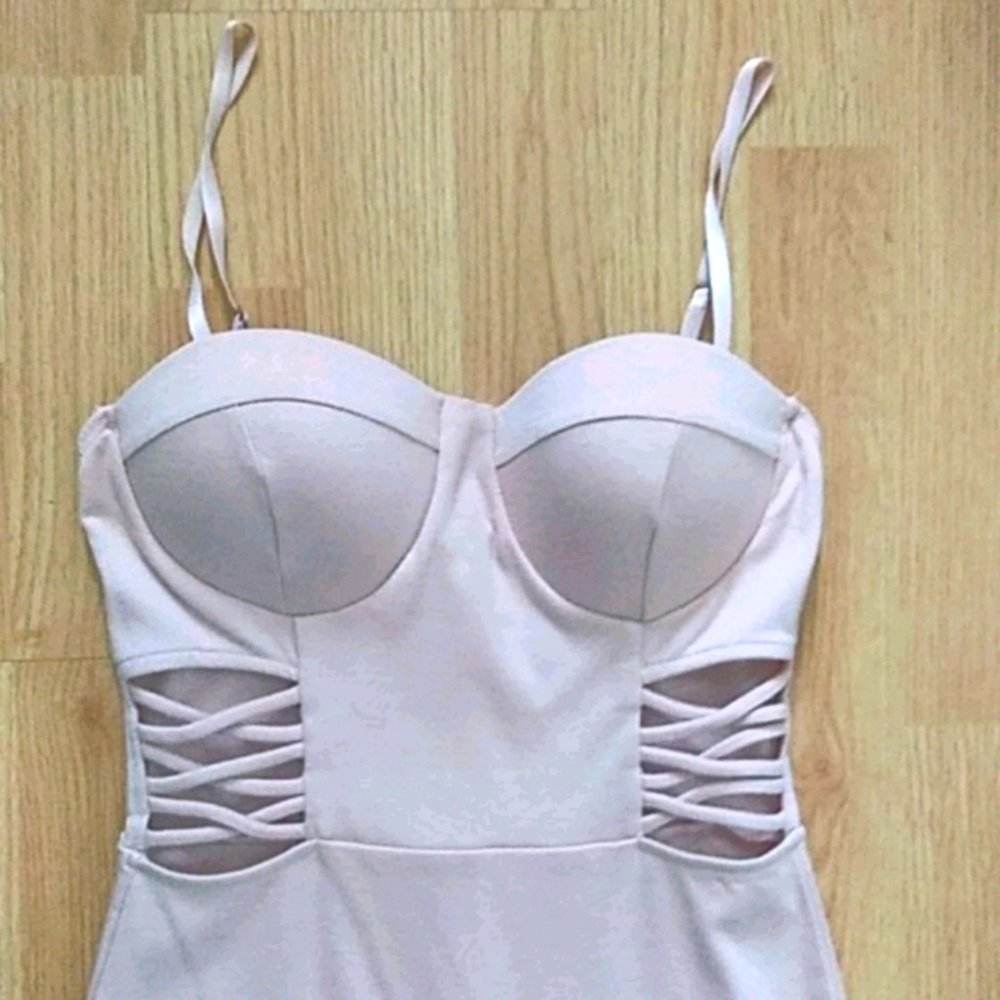 Chroma Tale Soft Blush Dress